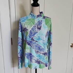 IBKUL Vibrant Patterned Long Sleeve Shirt